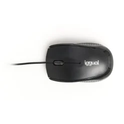Ratón iggual COM-BASIC 800 Dpi 87g Negro