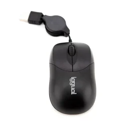 Ratón  iggual COM-BASIC 800 Dpi Retractil