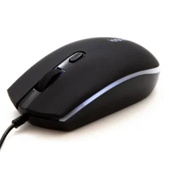 Ratón  iggual COM-LED 1600 Dpi Negro