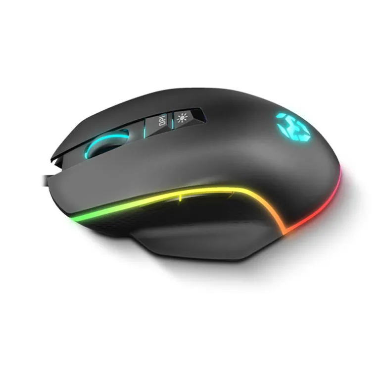 Ratón Krom Keos RGB Optical Gaming 6400 DPi