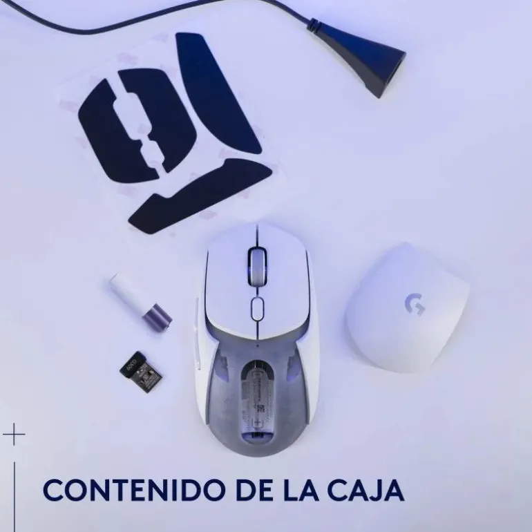 Ratón Logitech G G309 Lightspeed 2560 DPI Blanco
