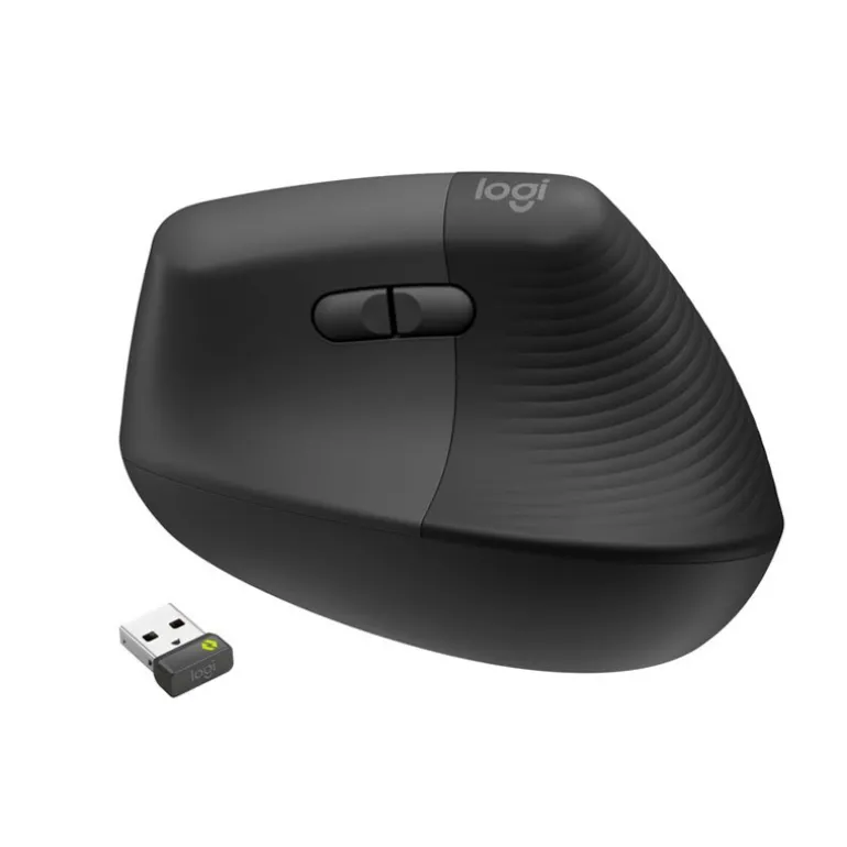 Ratón Logitech Lift For Business Vertical Ergonomic 4000 Dpi Wireless Grafito
