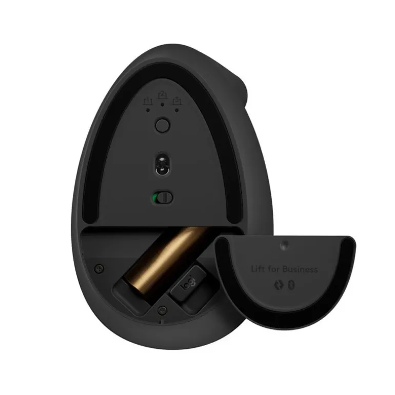 Ratón Logitech Lift For Business Vertical Ergonomic 4000 Dpi Wireless Grafito