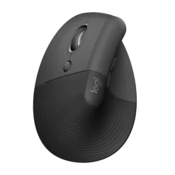 Ratón Logitech Lift Vertical Ergonomic Para Zurdos 4000 Dpi Wireless Negro