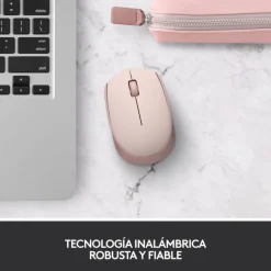 Ratón Logitech M171 1000 Dpi Wireless Rosa