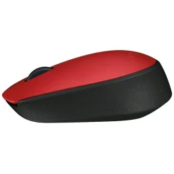 Ratón Logitech M171 1000dpi USB 2.0 Rojo/Negro