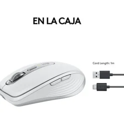 Ratón Logitech MX Anywhere 3S For Business 8000 Dpi Wireless Gris