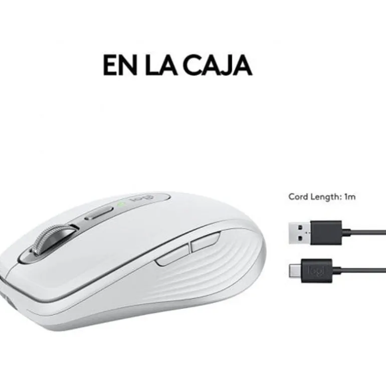 Ratón Logitech MX Anywhere 3S For Business 8000 Dpi Wireless Gris
