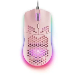 Ratón Mars Gaming MMAX RGB Chroma 12400 Dpi Rosa