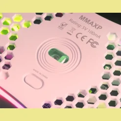 Ratón Mars Gaming MMAX RGB Chroma 12400 Dpi Rosa