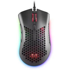 Ratón Mars Gaming MMEX Ratón Gaming RGB 32000Dpi Negro