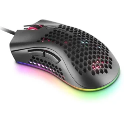 Ratón Mars Gaming MMEX Ratón Gaming RGB 32000Dpi Negro