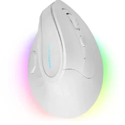 Ratón Mars MM-SK Vertical Ergonómico RGB Chroma 8400DPI Blanco