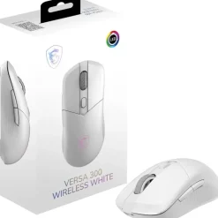 Ratón MSI Versa 300 8000 DPI Wireless Blanco
