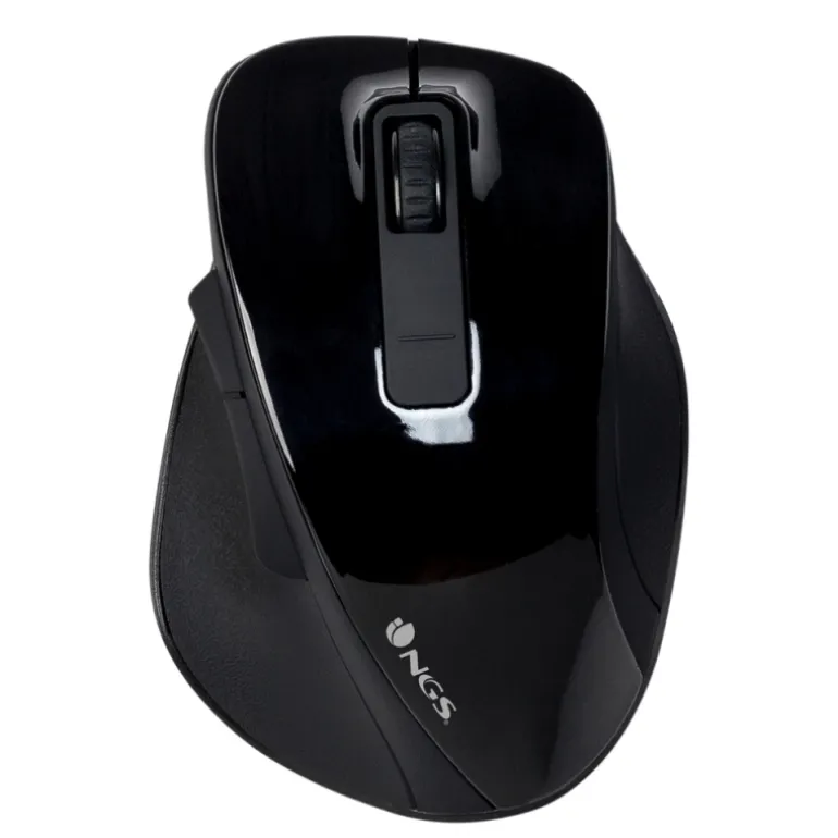 Ratón NGS Bow 1600 Dpi Wireless Negro