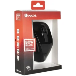 Ratón NGS Bow 1600 Dpi Wireless Negro