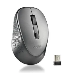 Ratón NGS Dew 1600 Dpi Wireless Gris
