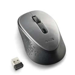 Ratón NGS Dew 1600 Dpi Wireless Gris