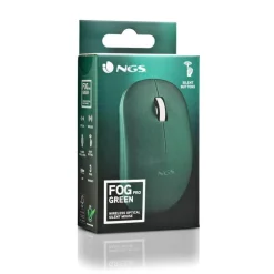 Ratón NGS Fog Pro 1000 Dpi Wireless Verde