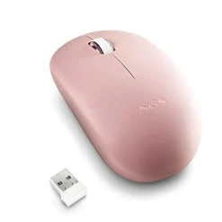 Ratón NGS Fog Pro 1000 Dpi Wireless Rosa