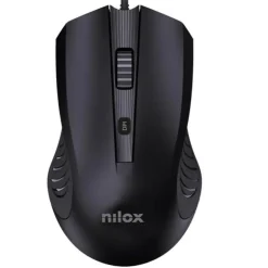Ratón Nilox MOUSB1013 2400 Dpi Negro