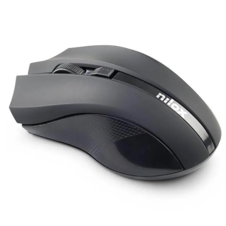 Ratón Nilox MOWI1001 Wireless 1600 Dpi Negro