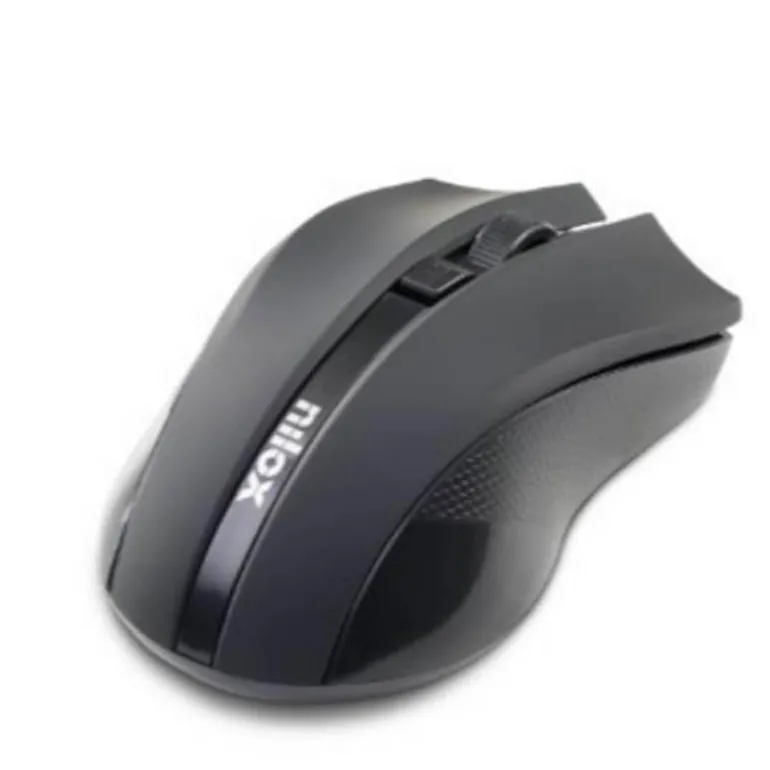 Ratón Nilox MOWI1001 Wireless 1600 Dpi Negro