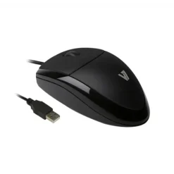 Ratón Ratón V7 Optico Negro
