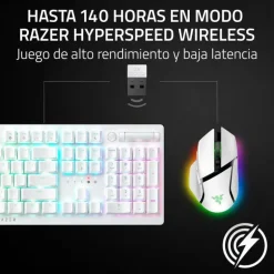 Ratón Razer Basilisk V3 Pro 35000 DPI Blanco