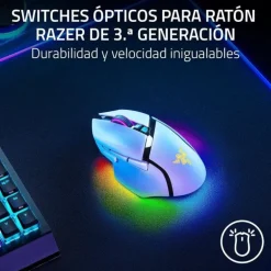 Ratón Razer Basilisk V3 Pro 35000 DPI Blanco