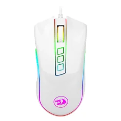 Ratón  Redragon Cobra Gaming 10000 Dpi RGB Blanco