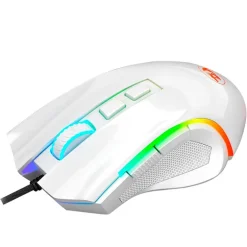 Ratón  Redragon Griffin Gaming 7200 Dpi RGB Blanco