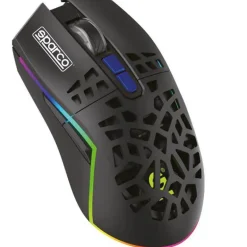 Ratón Sparco Clutch Wireless Gaming 4800 Dpi RGB Negro