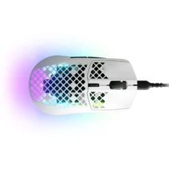 Ratón SteelSeries Aerox 3 Gaming 18000 Dpi RGB Snow