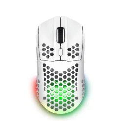 Ratón Trust Inalámbrico 4800 DPI RGB Ultraligero 6 Botones Blanco