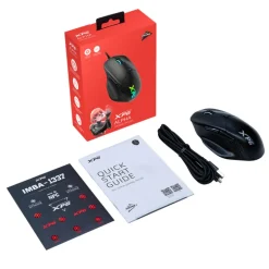 Ratón XPG ALPHA Gaming 16000 Dpi RGB Negro