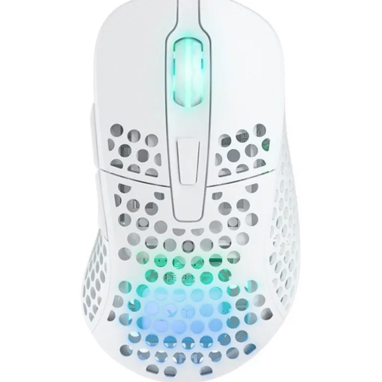 Ratón Xtrfy M4 Wireless Gaming 19000 Dpi RGB Blanco