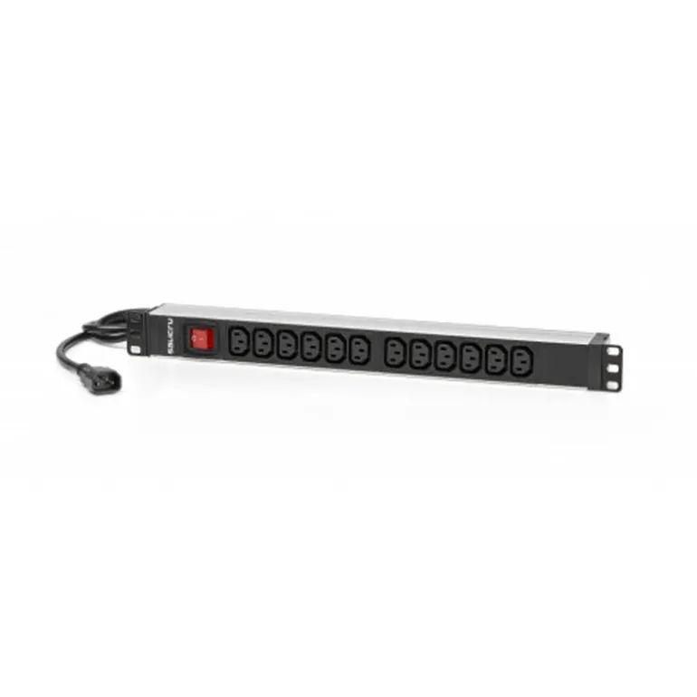 Regleta Salicru SPS PDU Interruptor 12 Tomas 1.5m Negro