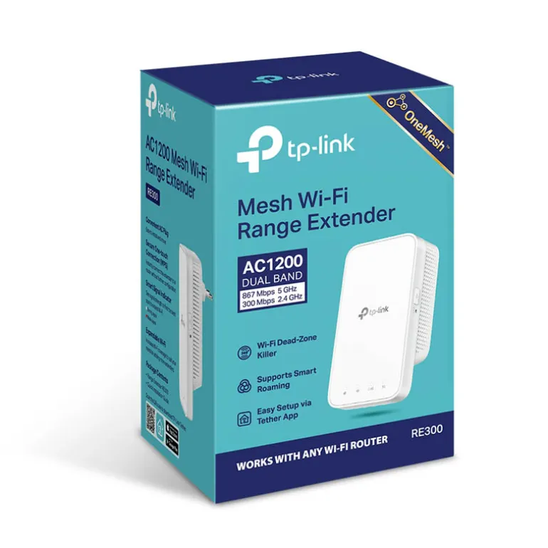 Repetidor TP-Link RE300 AC1200 Wi-Fi