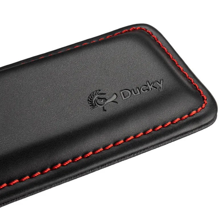 Reposamuñecas Ducky TKL Cuero Negro