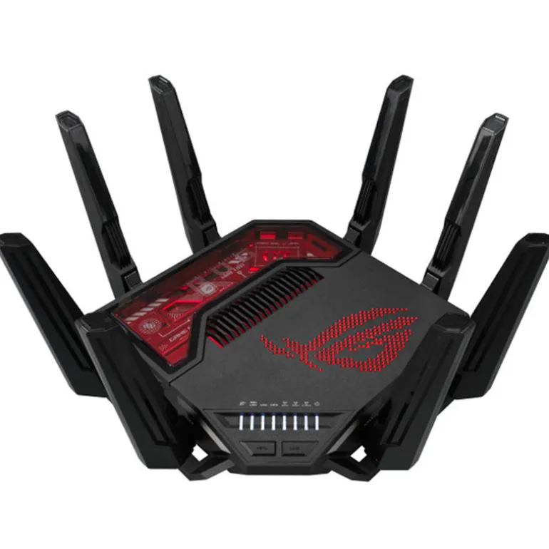 Router Mesh Asus ROG Rapture GT-BE19000 Tribanda Wi-Fi 7 Negro