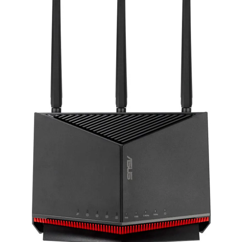 Router Mesh Asus RT-BE86U Dual Band Wi-Fi 7 Negro