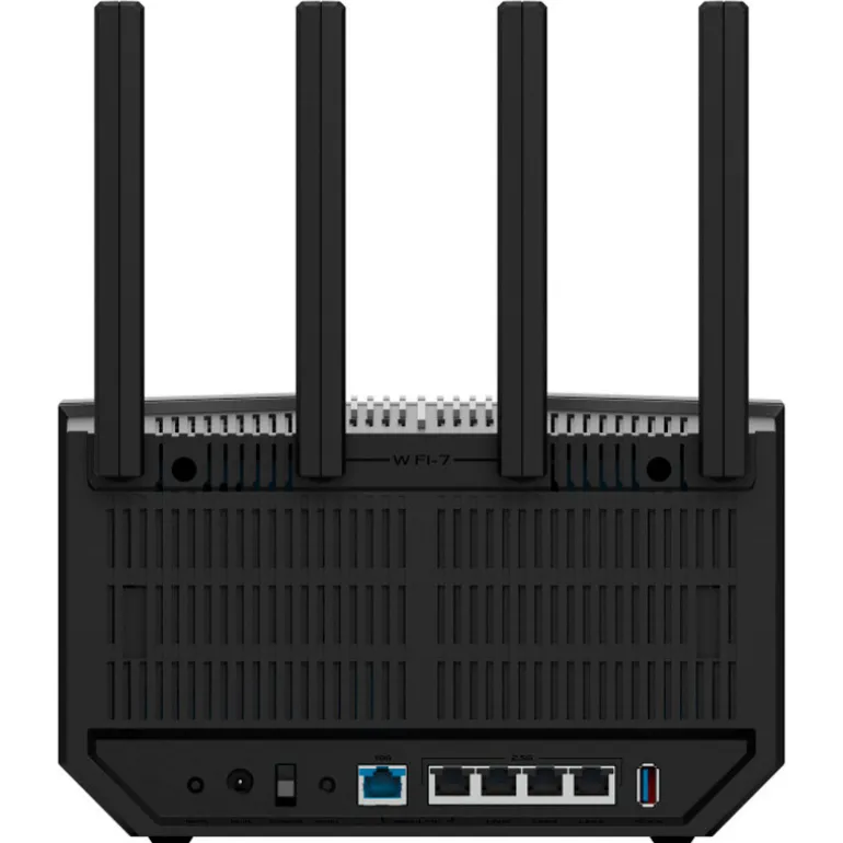 Router Mesh Asus RT-BE92U Wireless 6 Puertos Tribanda Wi-fi 7 Negro