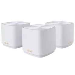 Router Mesh Asus ZenWiFi XD4 Plus Wi-Fi 6 AX1800 1800Mbps Triple Pack Blanco