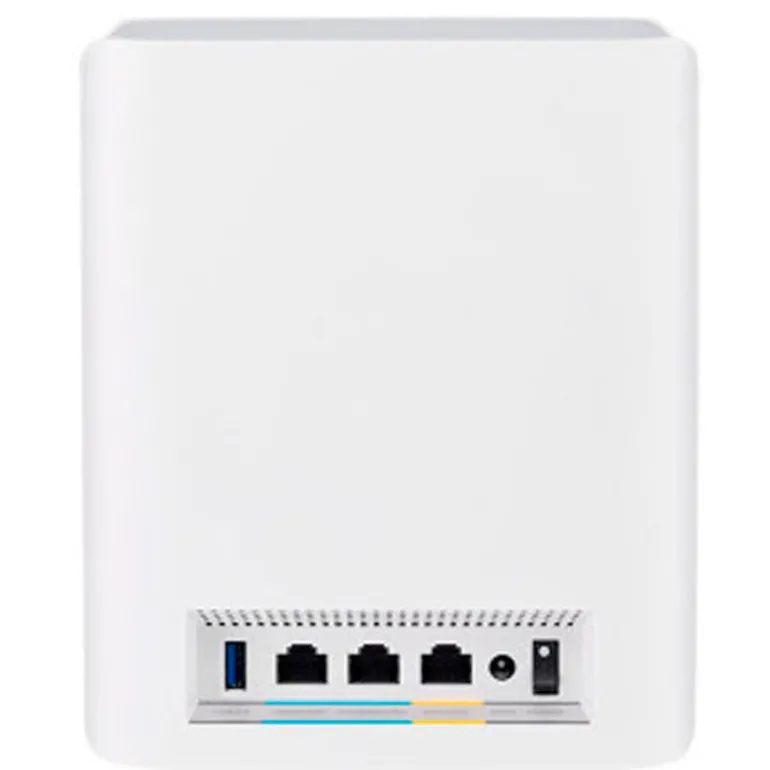 Router Mesh Asus ZenWiFi BT10 Tribanda Wi-Fi 7 Pack 2 Blanco