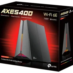 Router  TP-Link Archer AXE75 RGB Wi-Fi AX5400 Tri Band 5 Puertos