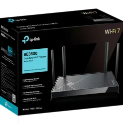 Router  TP-Link Archer BE3600 Wi-Fi 7 Doble Banda Negro
