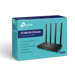 Router  TP-Link Archer C80 Doble Banda AC1900 MU-MIMO
