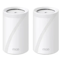 Router TP-Link Deco BE65 Wi-Fi 7 Mesh (2-Pack) Tribanda 4 Puertos 2.5 Gbps