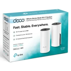 Router  TP-Link Deco M4 (2-Pack) Wi-Fi Mesh AC1200 (2-Pack)
